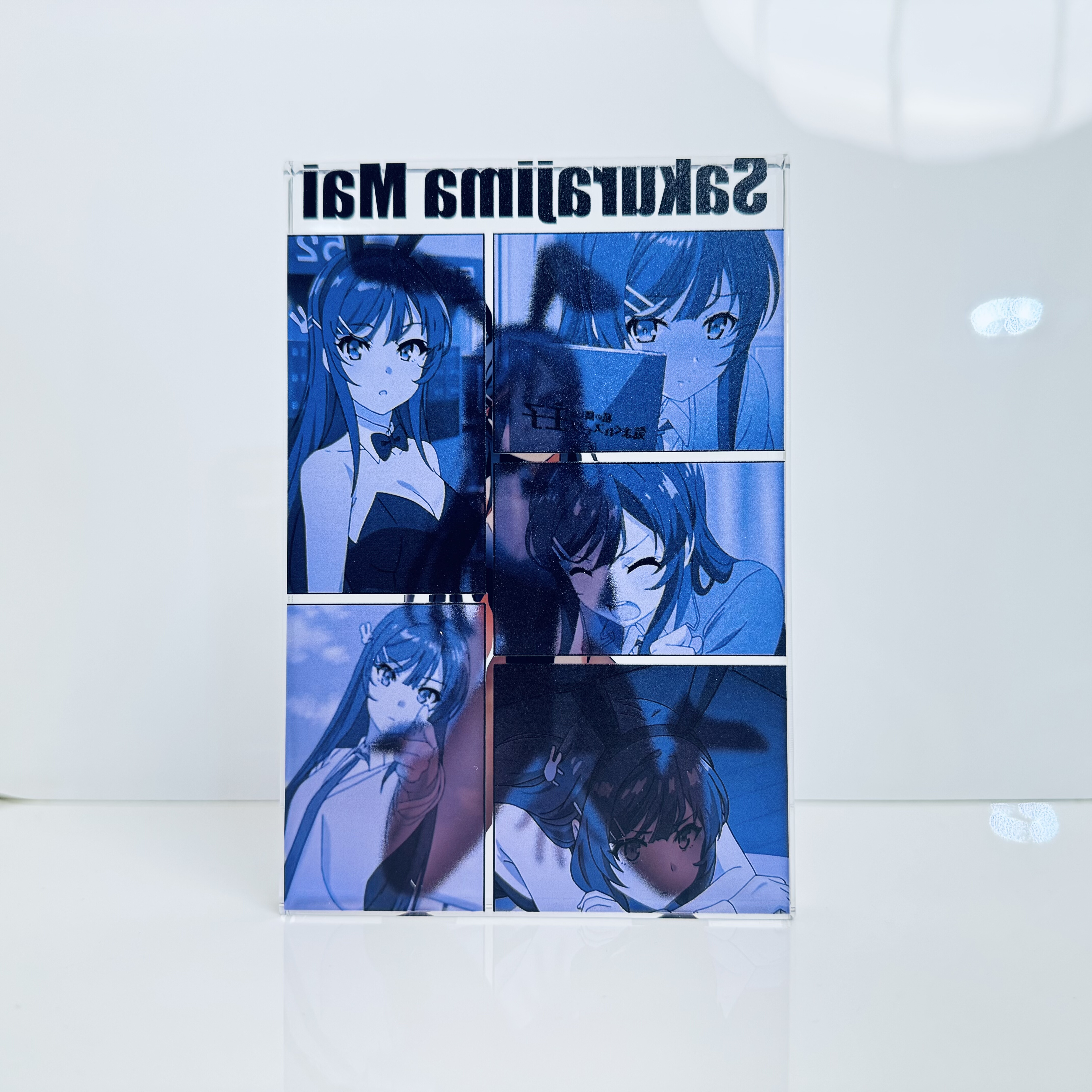 樱岛麻衣周边兔女郎学姐亚克力水晶砖二次元少女手办摆件动漫立牌,淘宝优惠券,粉丝福利购,淘宝优惠卷