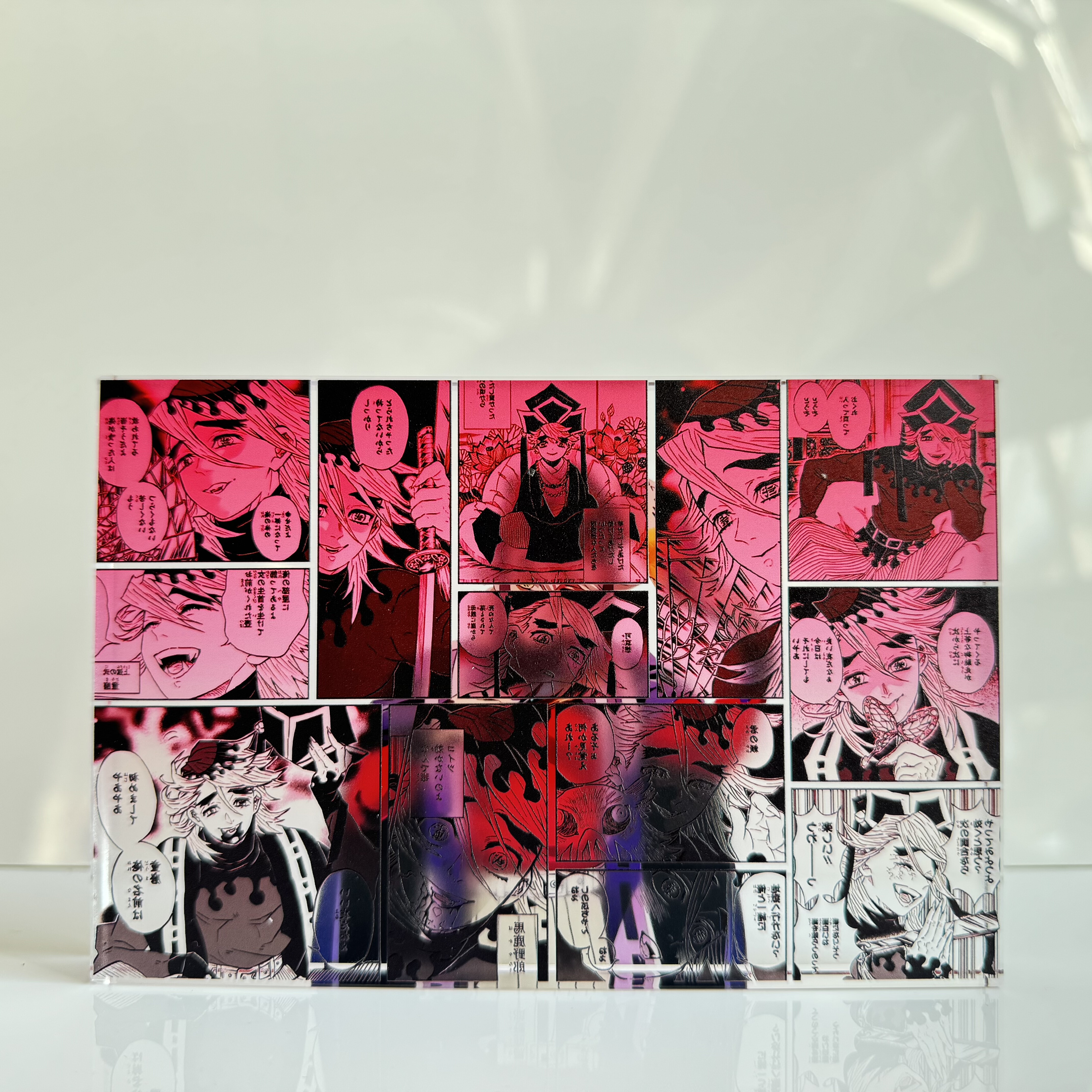 童磨周边上弦二鬼灭之刃二次元立牌卡通桌面摆件二创动漫亚克力砖,淘宝优惠券,粉丝福利购,淘宝优惠卷