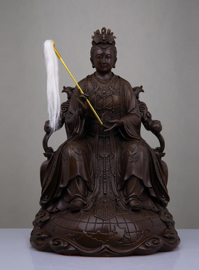 黄铜祝福家用地母娘娘摆件