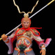 Fighting Holy Buddha, Monkey King, Monkey King, Monkey King, Buddha Statue, God Statue, Monkey Household Worship Decoration, Moved and Opened