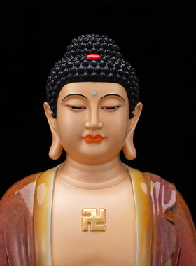 七宝如来佛像家用供奉摆件