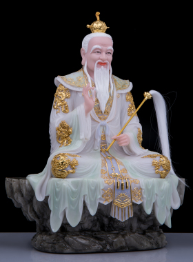 天然石粉祝福家用太上老君神像