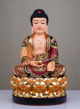 树脂佛像家用供奉佛堂摆件