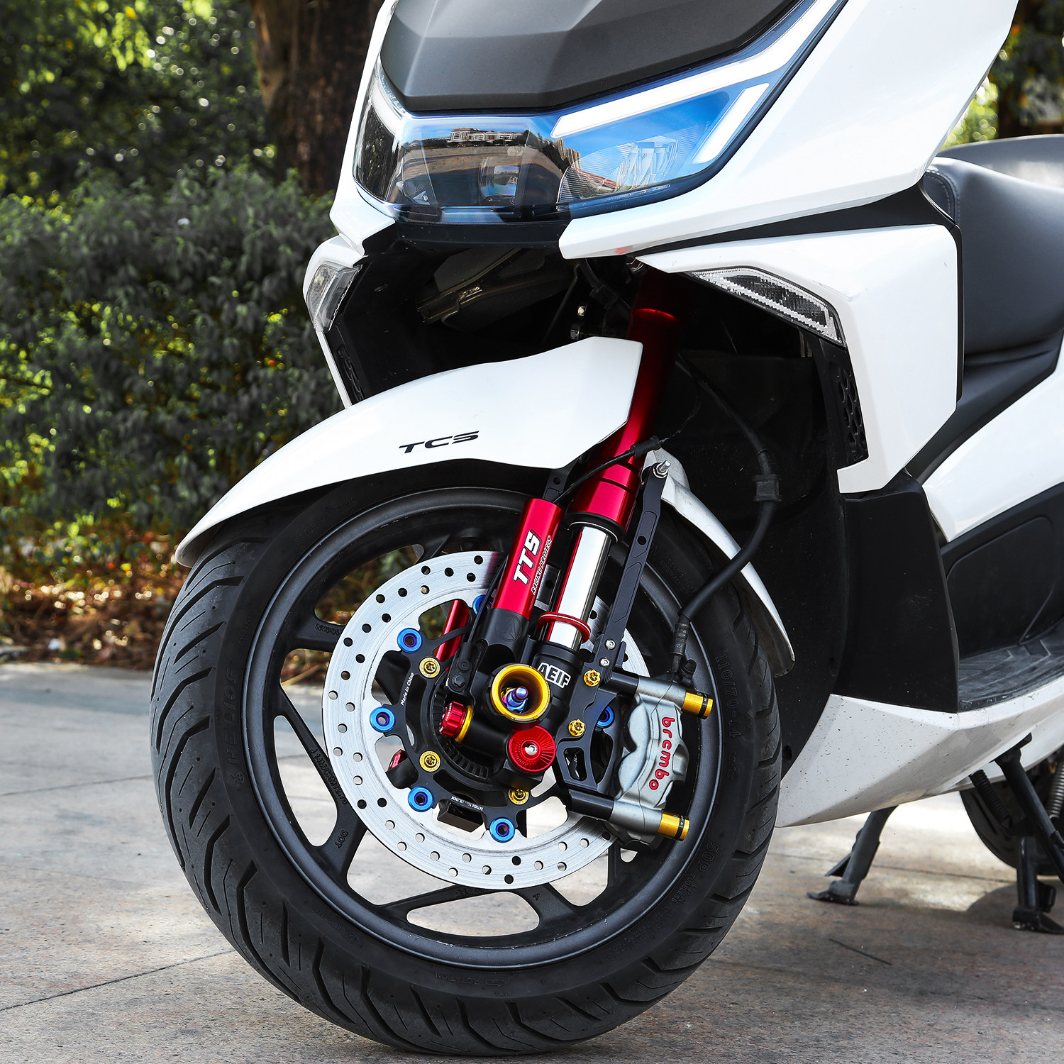 阿尔法钛合金防盗帽 螺丝套筒M10M8改装布雷博水鸟 M50螃蟹卡钳,淘宝优惠券,粉丝福利购,淘宝优惠卷