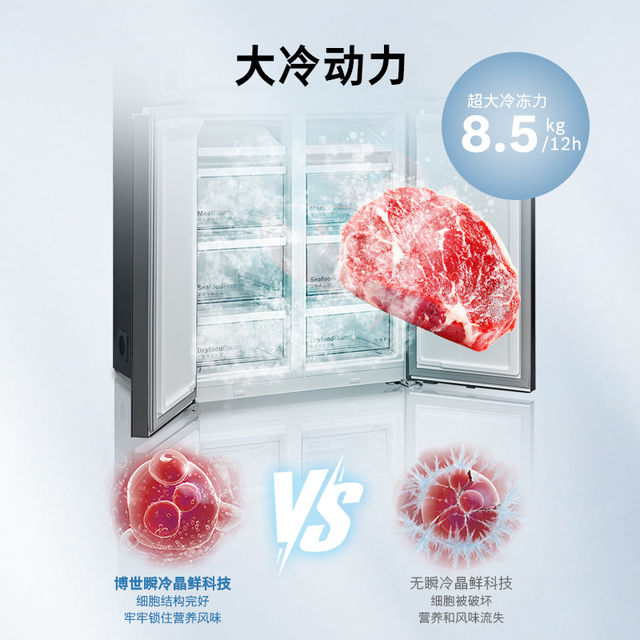 Bosch air-cleaning refrigerator