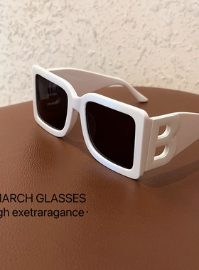 复古时尚大方框太阳镜欧美墨镜个性男女辣妹网红潮流太阳眼镜眼镜