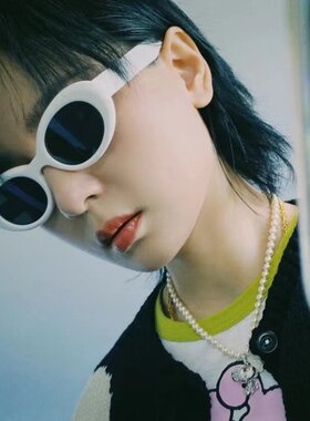 JIC多巴胺紫色太阳眼镜女