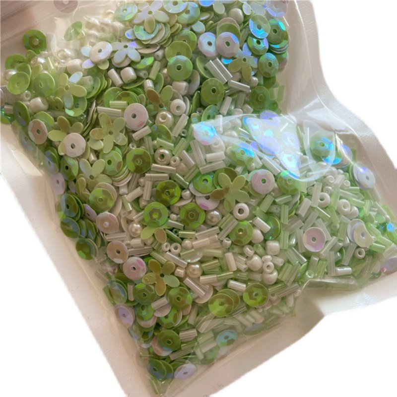 新品手缝DIY亮片米珠混装材料包服装辅料装饰配件散珠多色鱼鳞片,淘宝优惠券,粉丝福利购,淘宝优惠卷