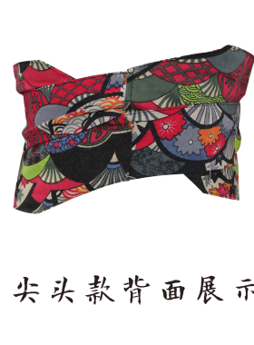 印花文艺风外搭汉服腰封