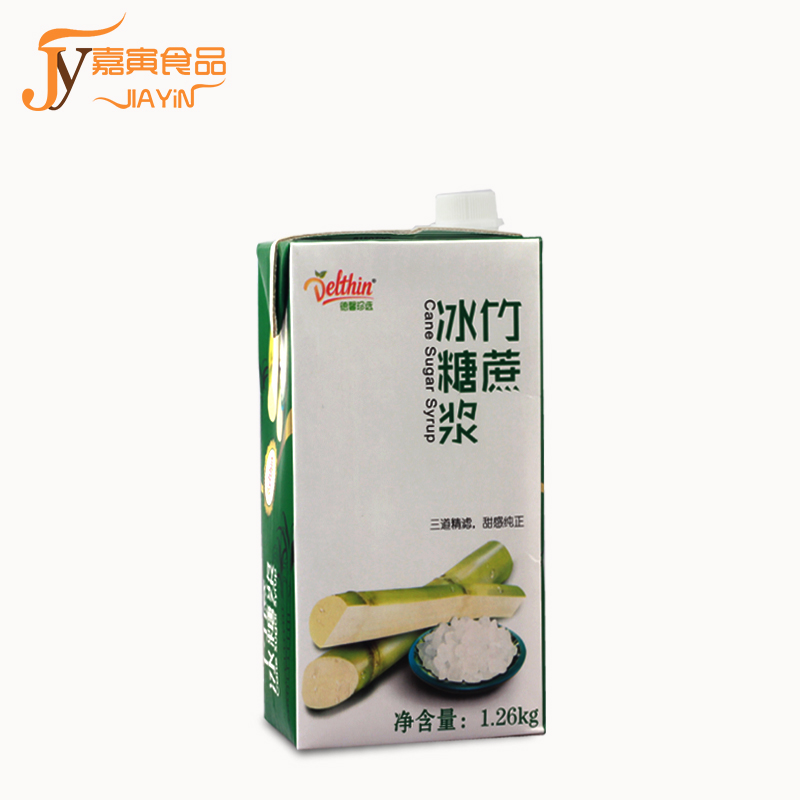 德馨珍选竹蔗冰糖1.26kg泰绿/泰式绿茶专用冰糖浆竹蔗果糖蔗糖浆-图3