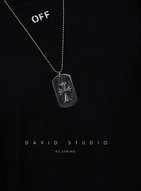 网红同款潮流做旧复古项链