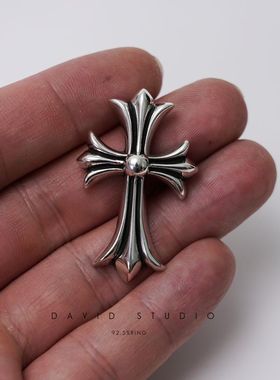 经典十字架中号网红同款潮人项链