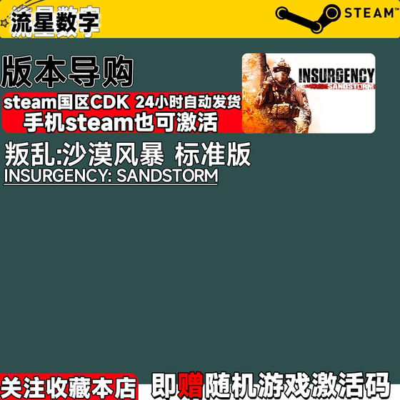 Steam Rebellion Desert Storm Country KEY Spot