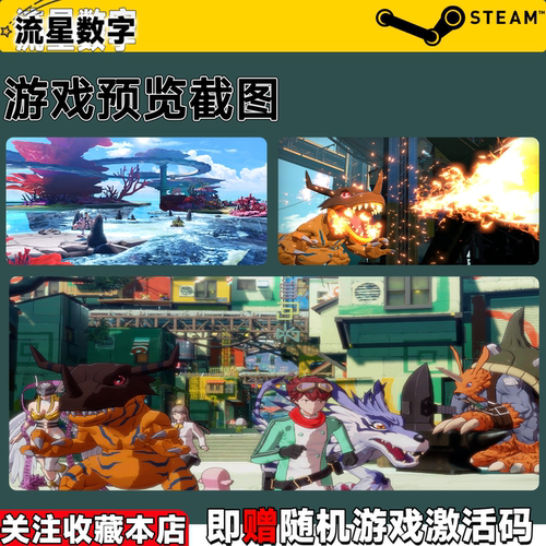 Steam正版国区KEY 数码宝贝物语 时空异客 激活码CDKEY现货 - 图2
