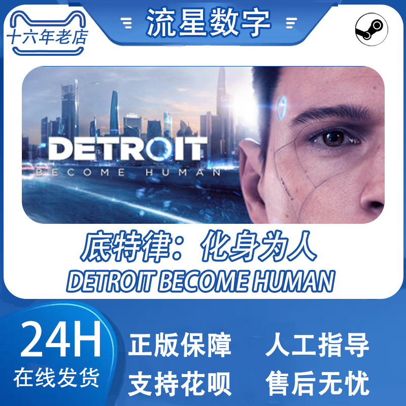 Steam正版 激活码KEY底特律：化身为人Detroit Become Human 变人 - 图0