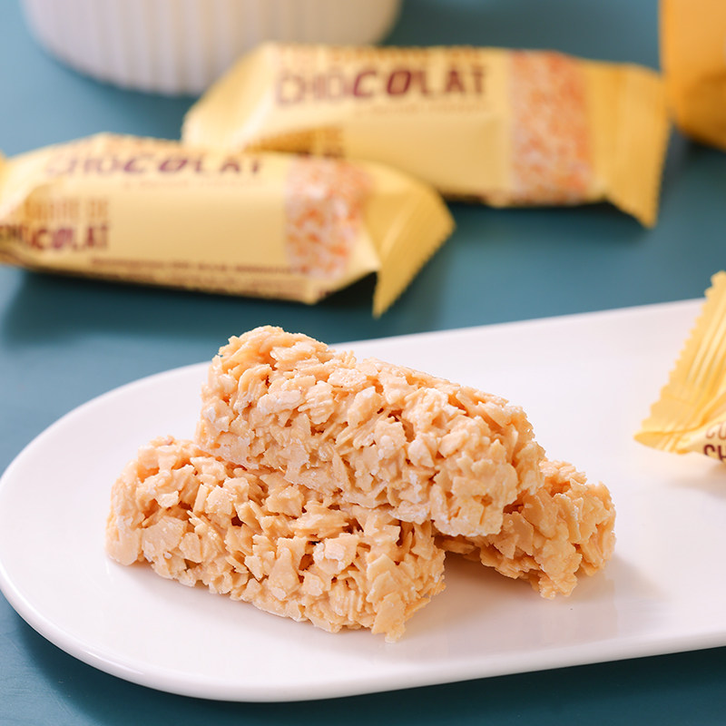 俄罗斯进口燕麦糖果粗粮牛奶谷物早餐棒休闲零食喜糖年货礼物200g,淘宝优惠券,粉丝福利购,淘宝优惠卷