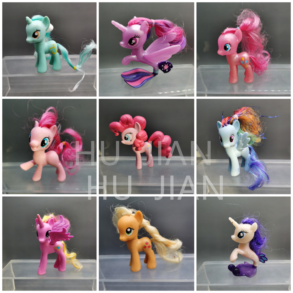 Original multi-style selection of rainbow pony toy hand-made - 图1