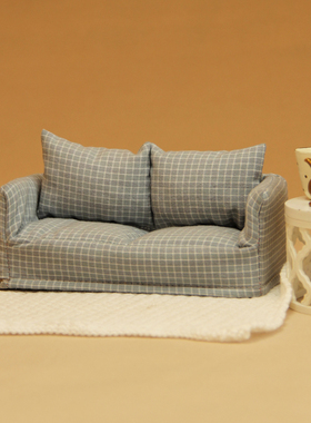 迷你小沙发茶几组合摆件