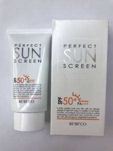 韩国bebeco原装新款新品SUN SCREEN隔离防护美白50+PA+++防晒霜