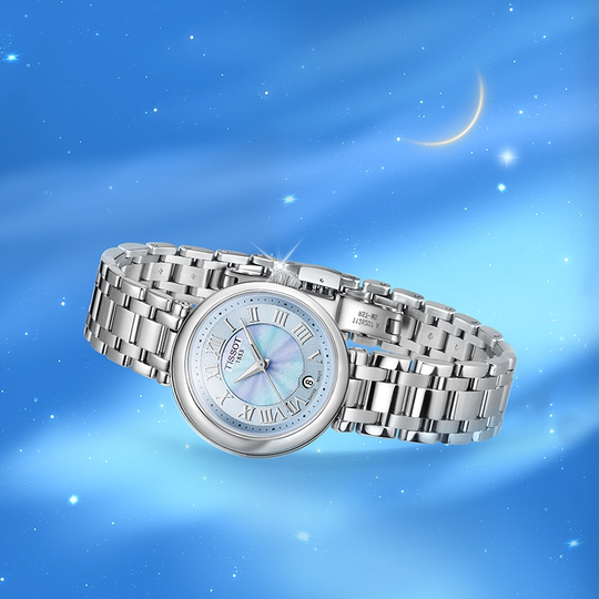 Tissot Little Beauty Gong Jun's same model Ji Feng blue mother-of-pearl dial women's watch