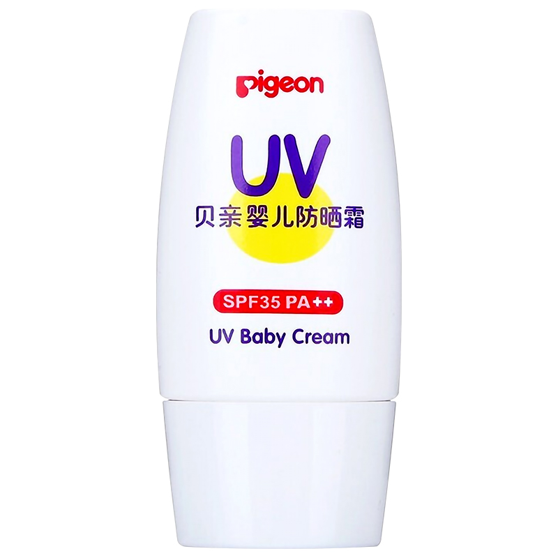 Pigeon贝亲儿童防晒霜宝宝防紫外线保湿物理隔离防晒乳SPF35 PA++ - 图3