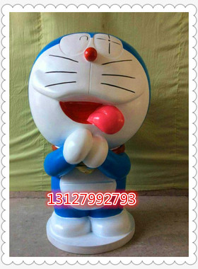 多啦A梦动漫卡通公仔玩偶摆件
