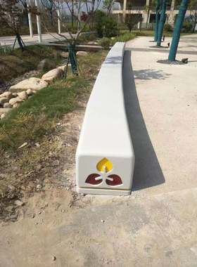 玻璃钢座椅组合公园商场长条雕塑