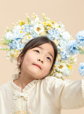 儿童簪花游玩拍照发饰