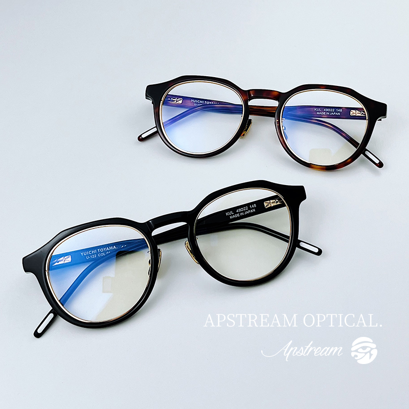 YUICHI TOYAMA外山雄一日本进口板材手作复古皇冠型眼镜框架U-122 - 图1