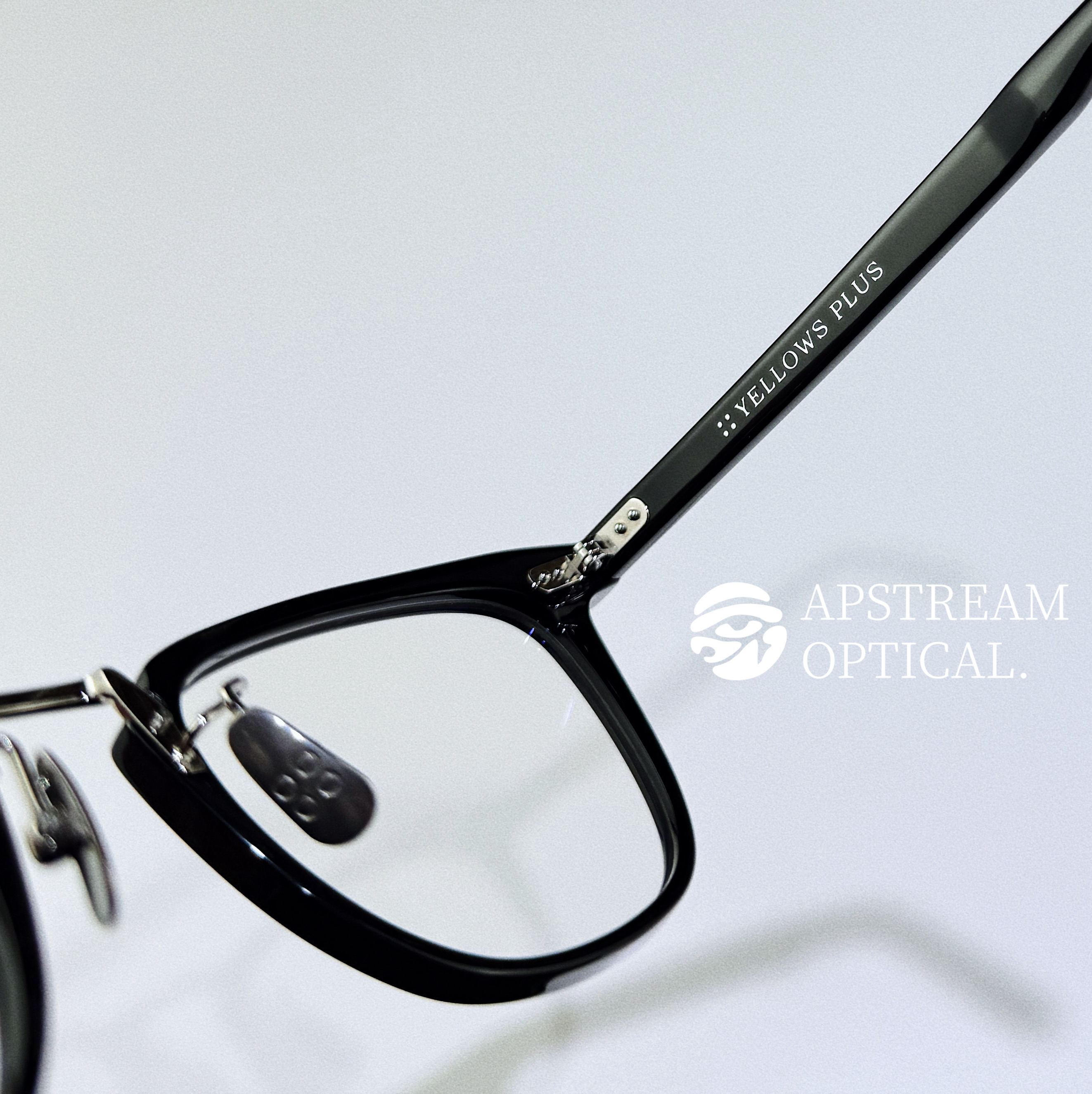 YELLOWS PLUS同款复古日本中金工余文乐潘丢丢板材眼镜框架STACY - 图1