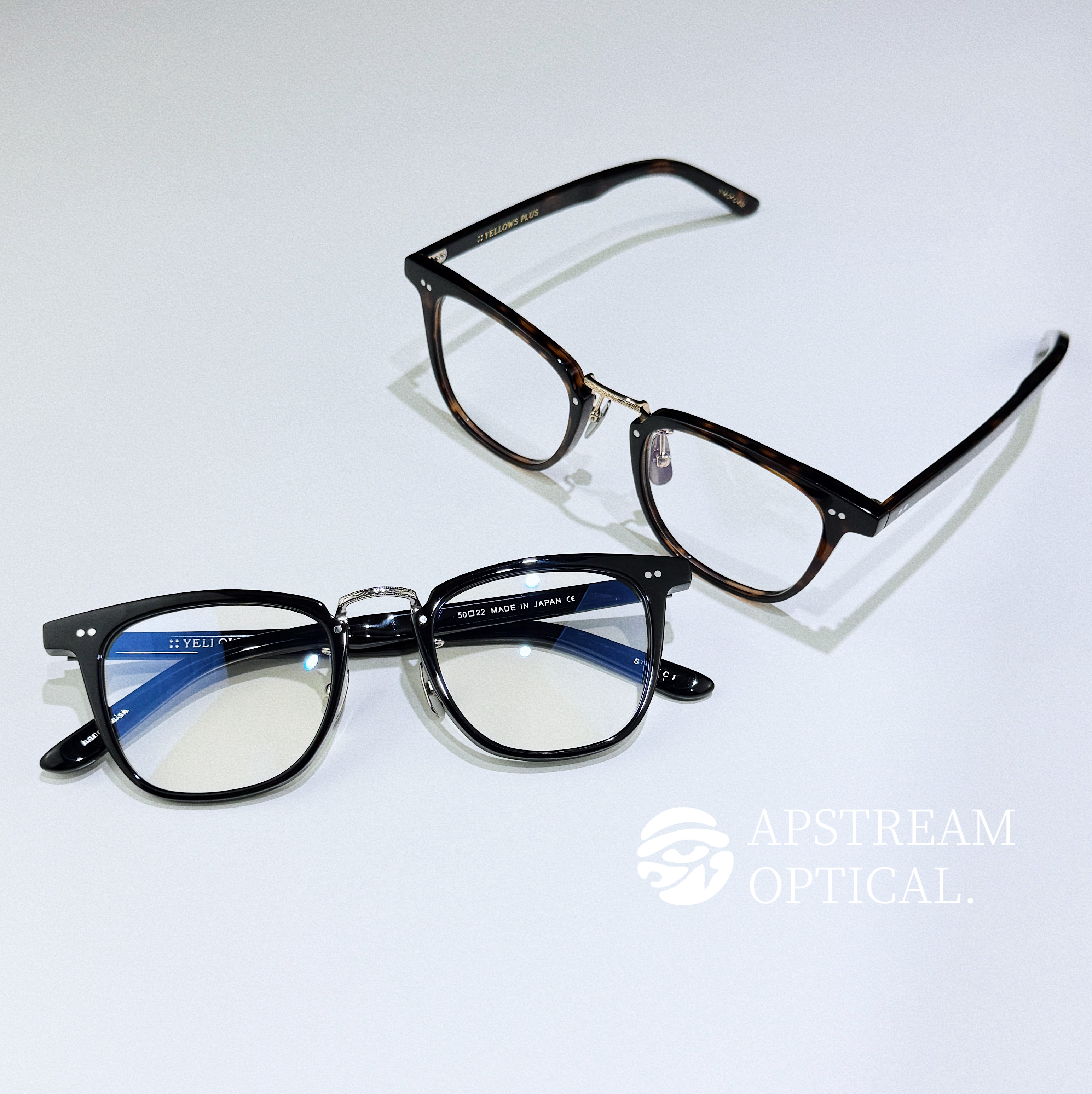 YELLOWS PLUS同款复古日本中金工余文乐潘丢丢板材眼镜框架STACY - 图0