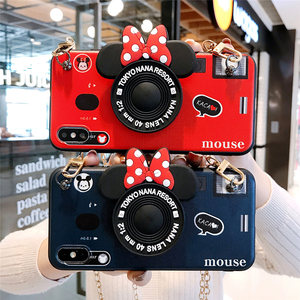 华硕rog2手机壳女款硅胶诺基亚x71相机全包保护套2代链条斜挎挂绳