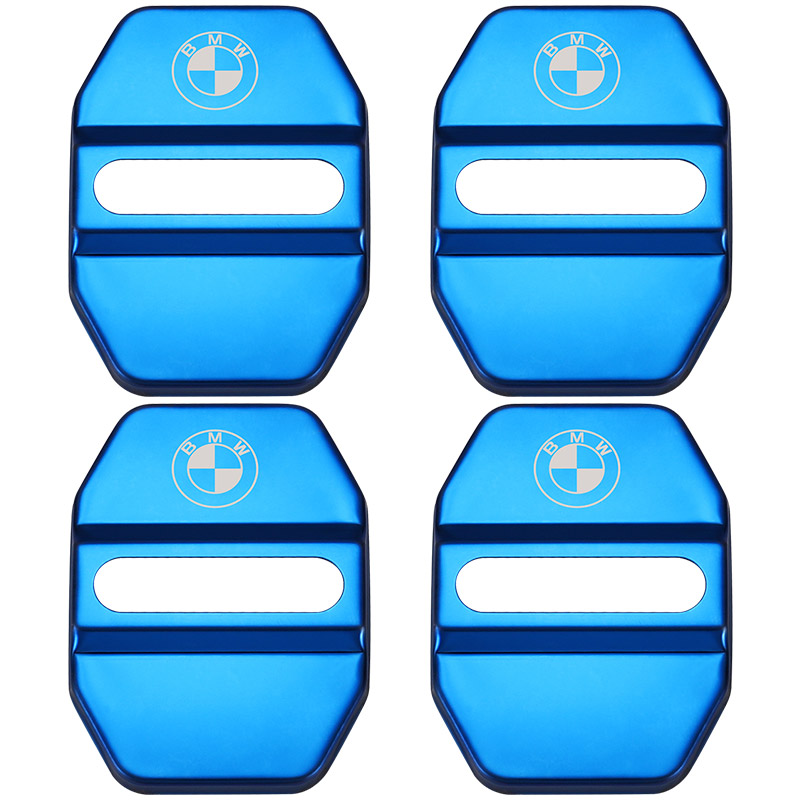 适用宝马门锁盖新3系1系4系5系7系x1x3x5x6门锁扣改装内饰保护盖 - 图3