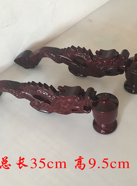 大手炉水陆法会礼忏手炉实木雕刻龙头手炉佛事佛寺院用品香炉大