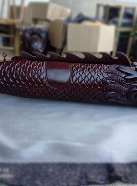 鱼精雕木寺院法器厂家直销