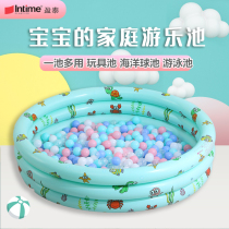 Thickened Children Inflatable Marine Polo Pool Sicklesenna Beach Toy Swimming Pool Baby Indoor Fencing Pool