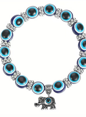 手链 blue Eye Resin Ball Bracelet women's bracelets 手串手饰