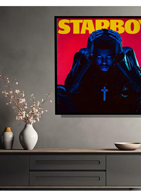 1CHOMAKE | The weekend 专辑《Star Boy》封面装饰画艺术摆件