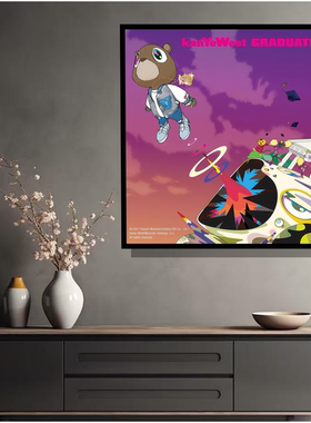 1CHOMAKE | Kanye专辑《Graduation》封面装饰画艺术摆件