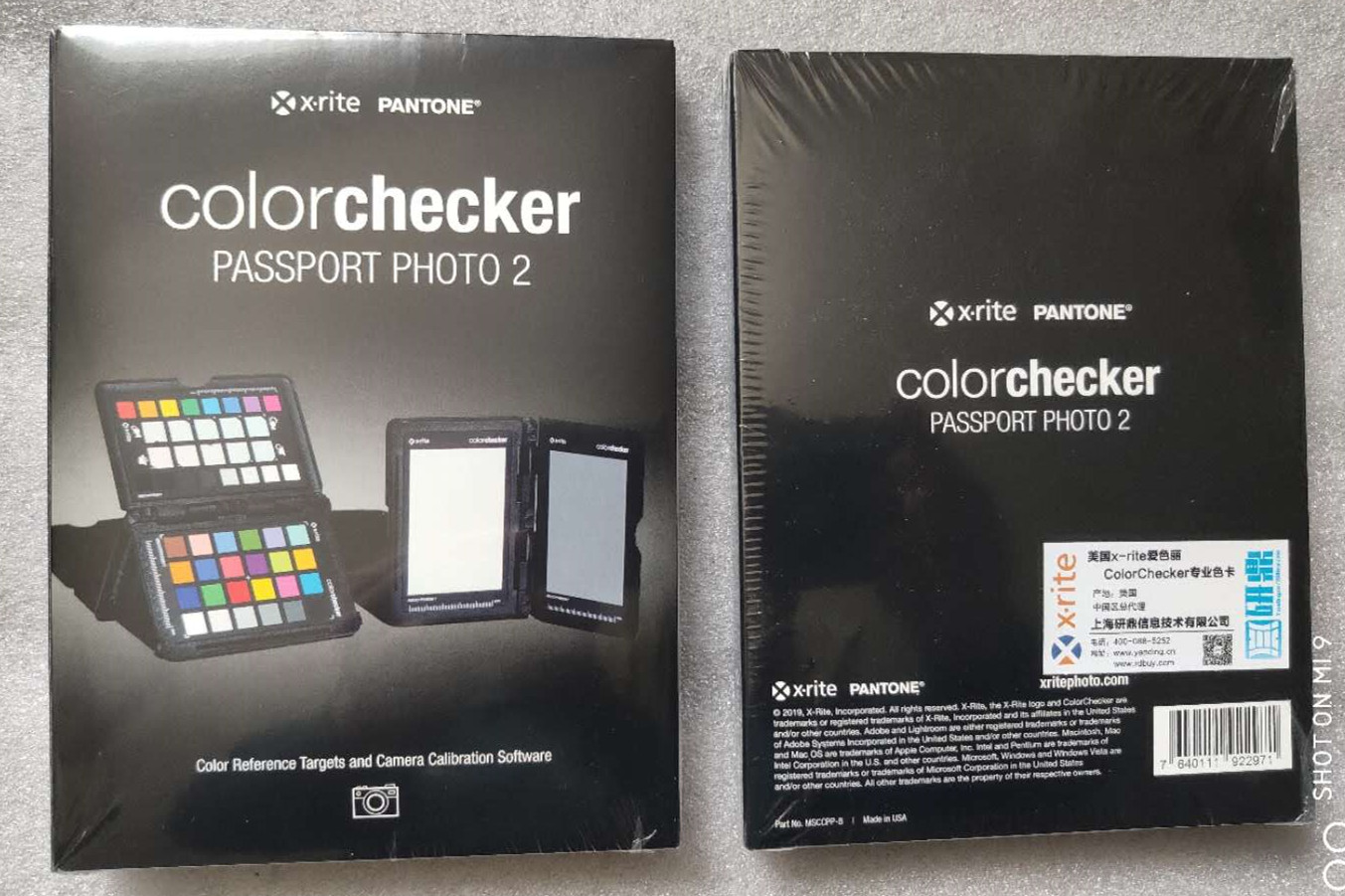 爱色丽xrite2代色卡护照24色卡 colorchecker passport photo2 - 图2