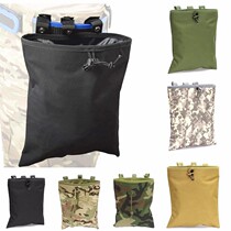 molle tactical recycling bag casket waist hanging cashier bag slingclip collection bag cartridge clip bag debris bag large capacity