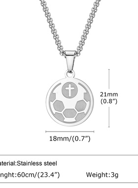 钛钢吊坠K字母D三角形齿轮首饰品