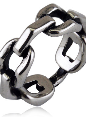 戒指钛钢童花纹星星月亮太阳饰品