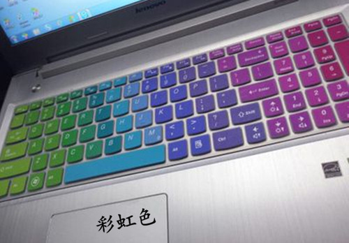 联想Y50P-70 G510 G50笔记本电脑键盘贴膜15.6英寸按键保护垫防水罩全覆盖防尘套彩色透明15游戏贴纸硅胶凹凸 - 图1
