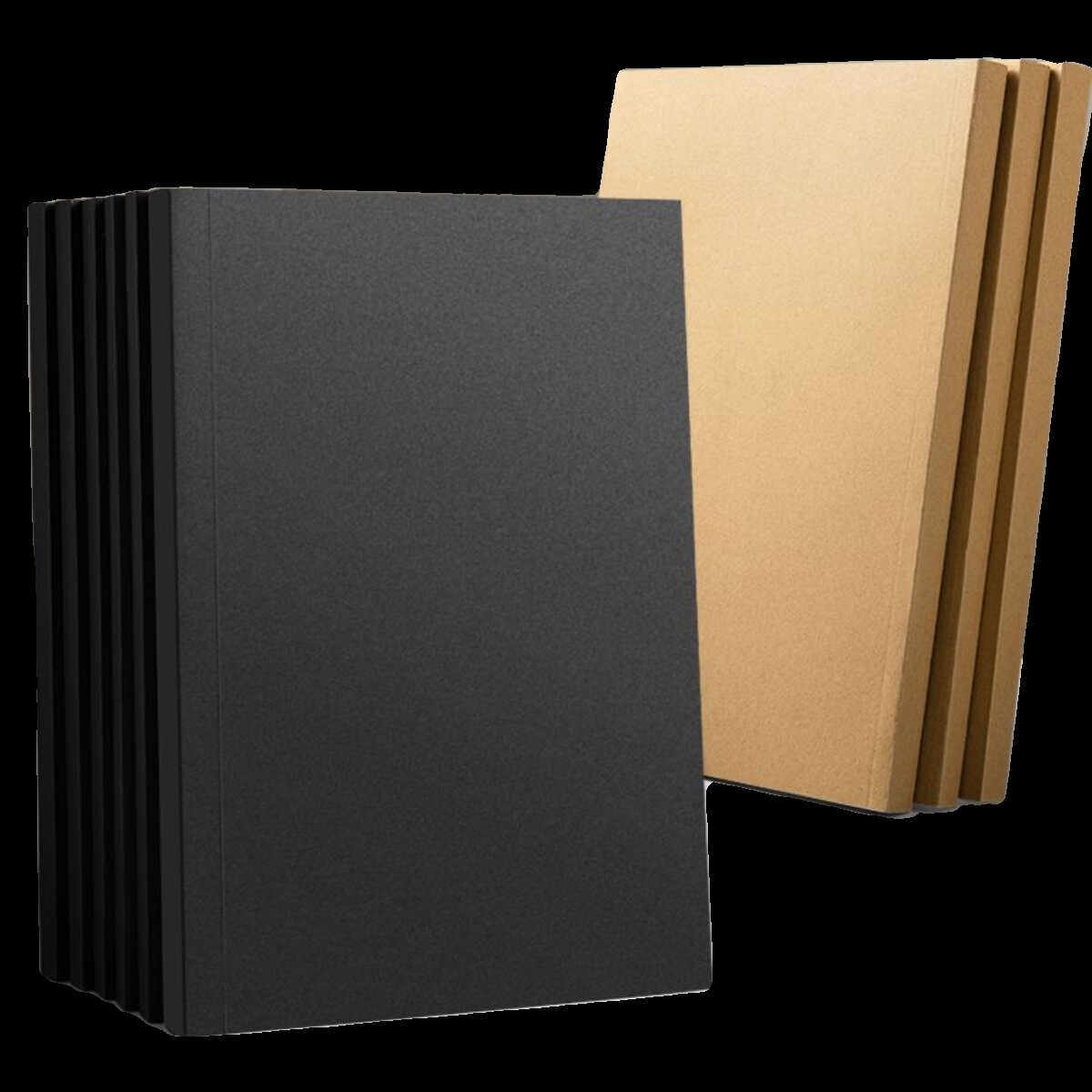 小红书超厚A5空白笔记本复古学生实用草稿本网红记事本日记本子