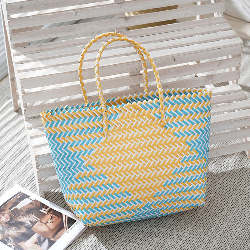 编织手提篮外出野餐收纳日常逛街百搭手拎包家用买菜田圆水果采摘,淘宝优惠券,粉丝福利购,淘宝优惠卷