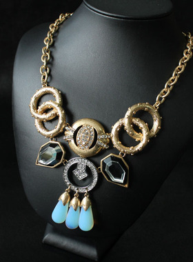 颈饰desigual合金复古宫廷女
