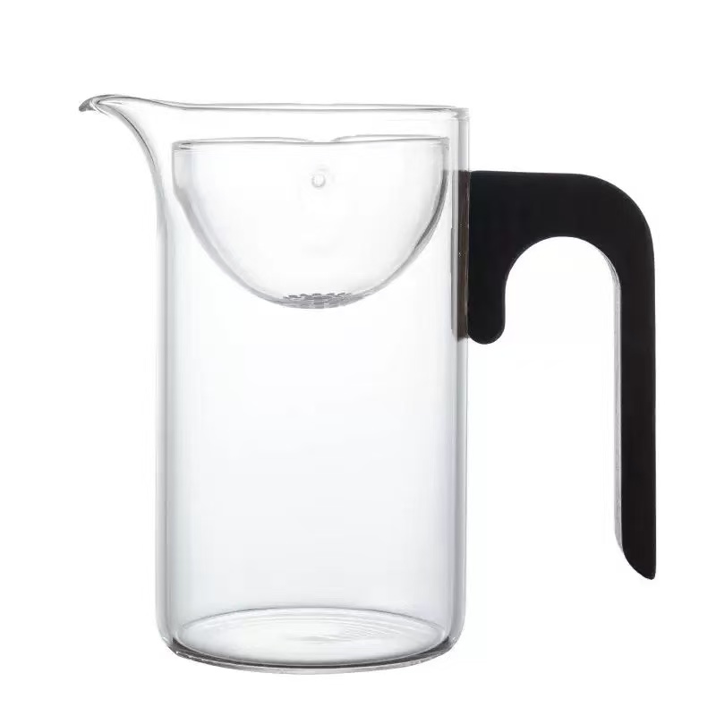 新款小青柑专用泡茶壶玻璃公道杯茶漏过滤一体茶水分离分茶器家用 - 图3