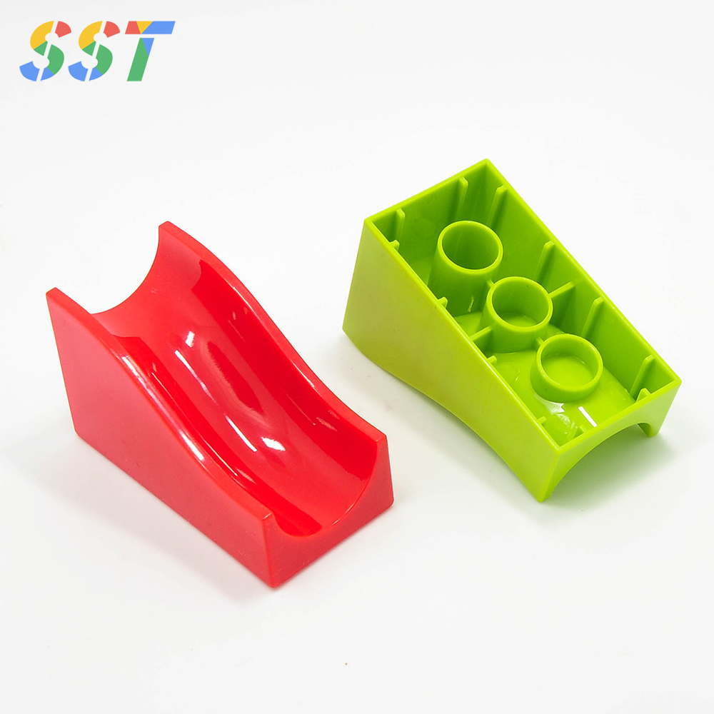 国产积木 大颗粒轨道球大斜坡儿童益智拼插装玩具模型散配基础件 - 图0