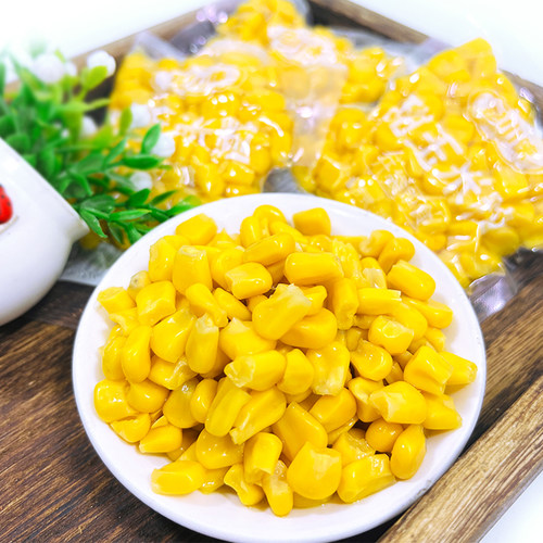 珍小侠甜玉米粒开袋即食水果玉米粒头沙拉免煮即食玉米小吃零食 - 图1